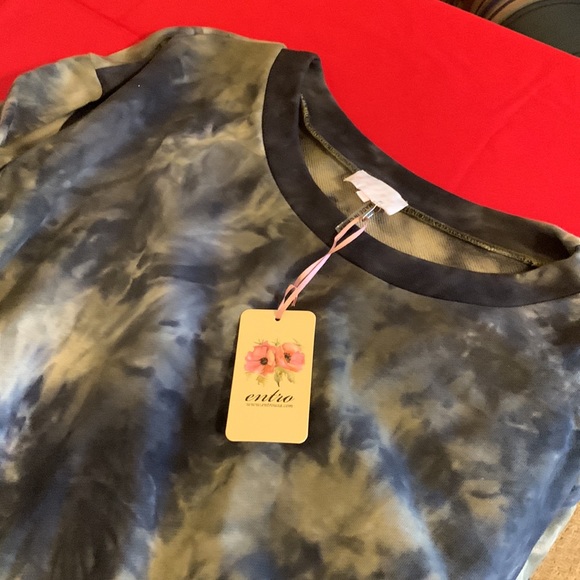 Entro Sweatshirt Tunic Dress - Picture 6 of 6